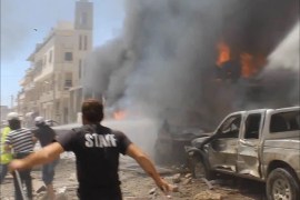 انفجار سيارة مفخخة في مدينة بنش بريف إدلب