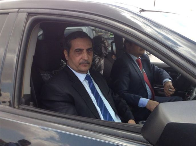 السفير فواز العيطان بعد وصوله عمان