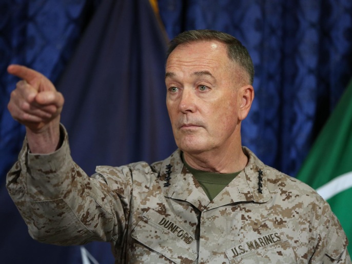 ‪دنفورد: إعلان أوباما يزيل أي شكوك لدى الأفغان بشأن التزام واشنطن (‬ أسوشيتد برس)