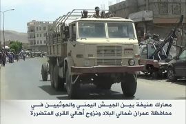 معارك عنيفة بين الجيش اليمني والحوثيين بعمران