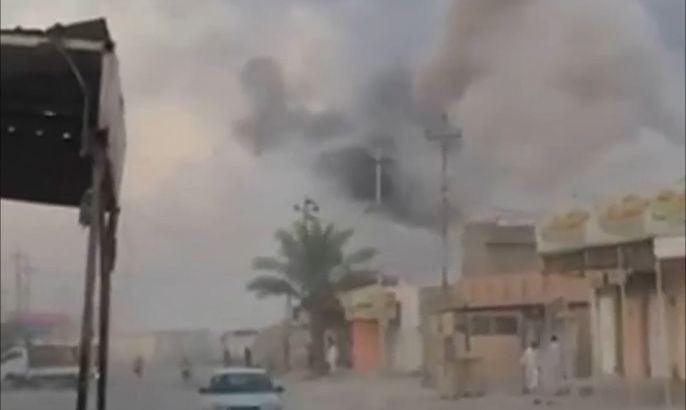 دمار ونزوح بمدينة بيجي جراء قصف سلاح الجو العراقي