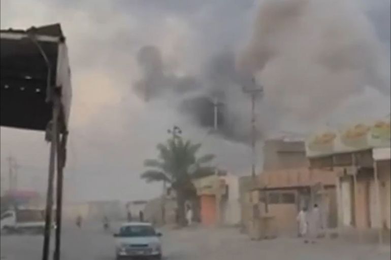 دمار ونزوح بمدينة بيجي جراء قصف سلاح الجو العراقي