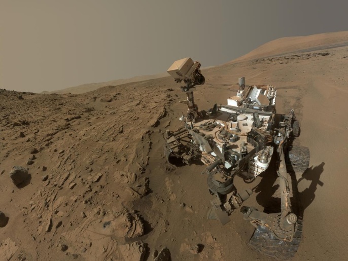 كيروسيتي لا يزال يستكشف سطح المريخ منذ هبط عليه عام 2012 (أسوشيتد برس-أرشيف)