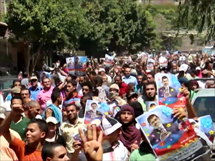 ‪المناهضون للانقلاب تعهدوا بتنظيم المزيد من المظاهرات في الثالث من يوليو القادم‬ (الجزيرة)