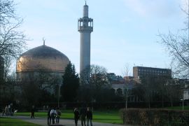 صورة للمسجد المركزي وسط لندن