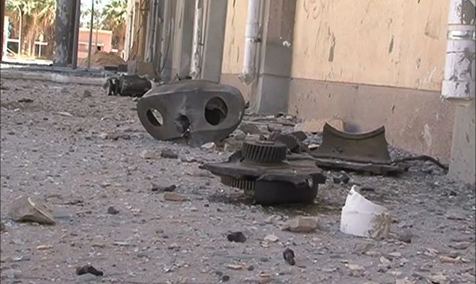 قوات حفتر تواصل قصف مواقع في مدينة بنغازي