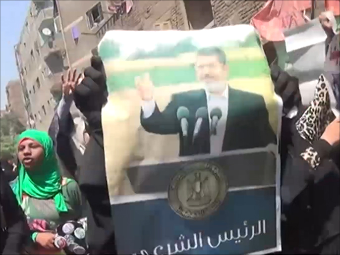 ‪عشرات المظاهرات لرافضي الانقلاب خرجت في القاهرة‬ (الجزيرة)