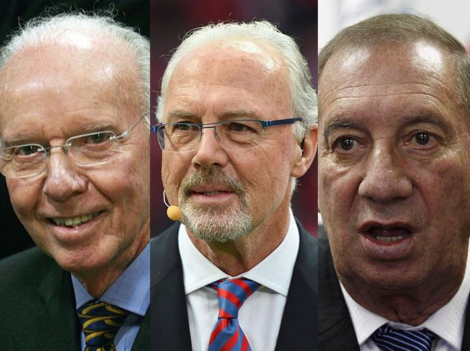 Carlos Bilardo, Franz Beckenbauer , Mario Jorge Lobo
