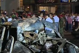 20 جريح في تفجير إستهدف نقطة تفتيش للجيش اللبناني في ضاحية بيروت الجنوبية