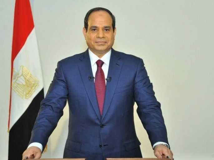 Presidential candidate Abdel Fattah al-Sisi gives a statement in Cairo, Egypt, 03 June 2014, following the election results. Abdel Fattah al-Sisi was elected Egypt's president with almost 97 per cent of the vote. EPA/SISI CAMPAIGN HANDOUT