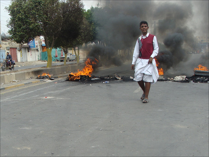 ‪الاحتجاجات شملت صنعاء وعدة مدن يمنية‬ (الجزيرة نت)
