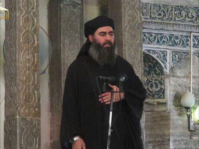 ابو بكر البغدادي امير تنظيم الدولة الإسلامية