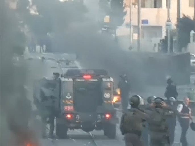 تـجدد المواجهات فـي حـي شعفاط فـي القدس المحتلة وإصابات في صفوف الشبان الفلسطينيين