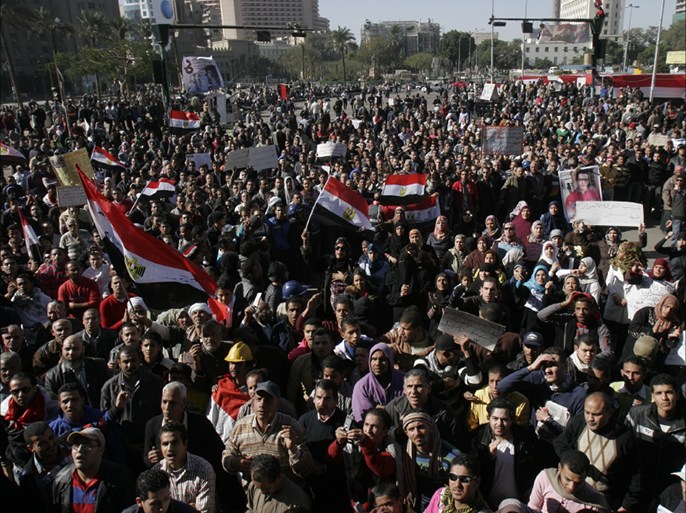 ميدان التحرير كان مسرحا لفعاليات ثورية كثيرة