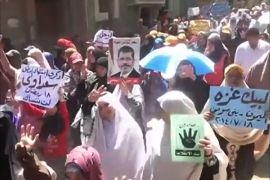 مسيرات لمناهضي الانقلاب في جمعة لبيك يا غزة