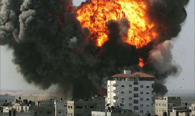 صور من آثار العدوان الإسرائيلي على غزة