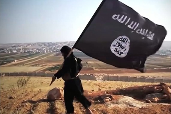 راية تنظيم الدولة الإسلامية في العراق والشام-غيتي (مجلة الجزيرة)