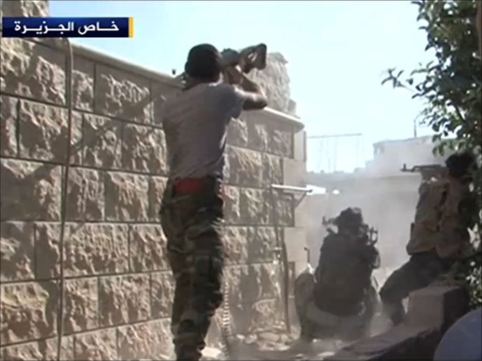‪المعارضة السورية تصد هجوما للنظام على مورك‬ (الجزيرة)