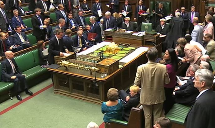 ضجة في البرلمان البريطاني بشأن غزة