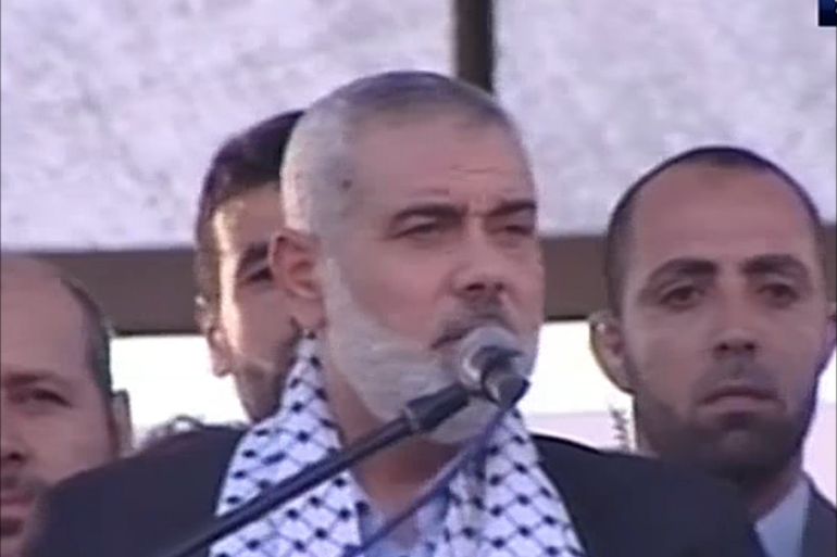 مهرجان لحركة حماس في غزة احتفالا بوقف إطلاق النار