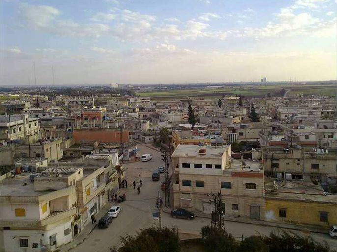 قرية تير معله بريف حمص الشمالي التي يبلغد عدد ساكينها الآن 17 الف نسمة