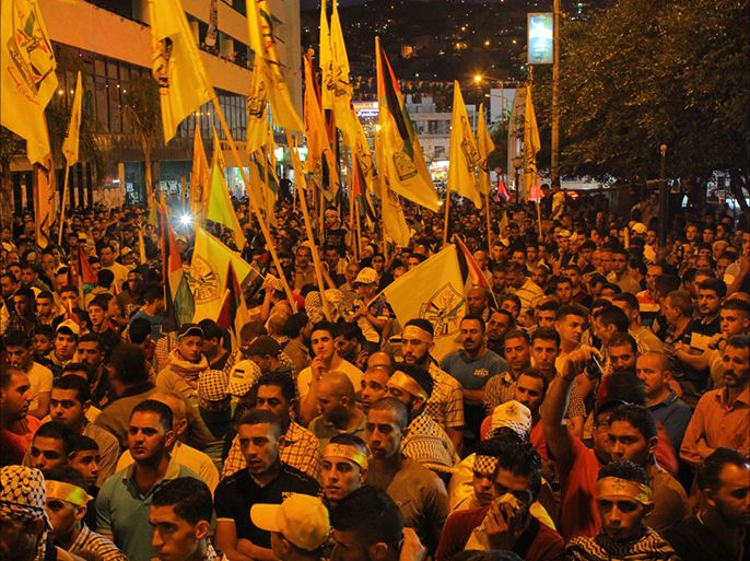 حركة فتح ظلت لفترة طويلة تؤمن بالخيارات السلمية التي طغت الى حد كبير على النضال والكفاح ضد الاحتلال- الجزيرة نت4.jpg