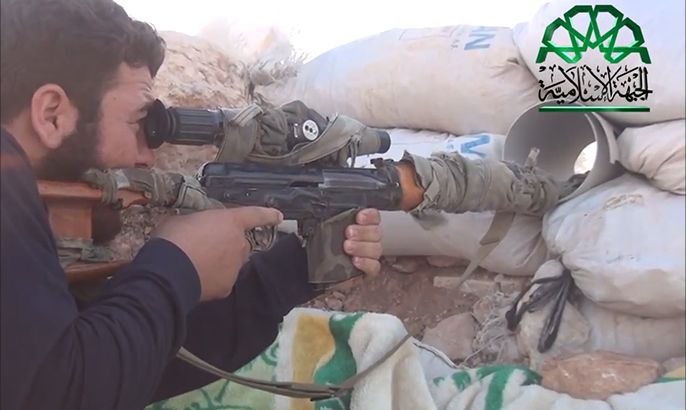 استهداف قوات النظام في قرية البريج بريف حلب