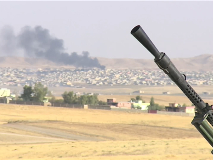 استمرار حصار قوات البشمركة بلدة زمار غرب الموصل (الجزيرة)