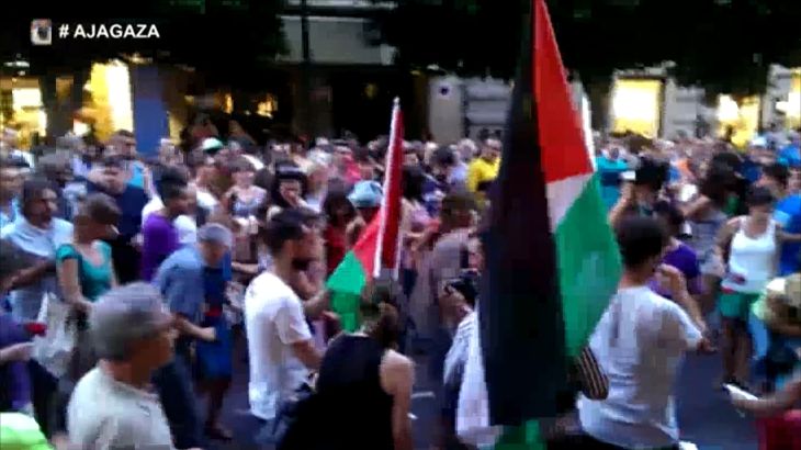 مئات الآلاف يتظاهرون في مدن أوروبية تضامنا مع غزة