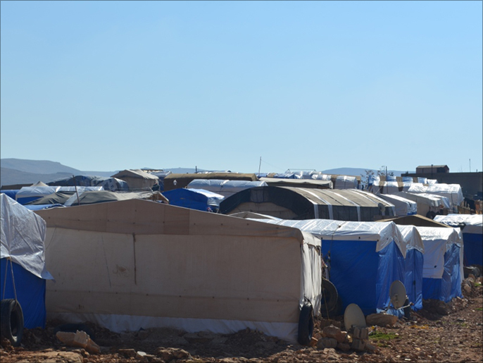 ‪مخيمات اللاجئين في عرسال تشكو أوضاعا إنسانية بالغة الصعوبة‬ (الجزيرة)