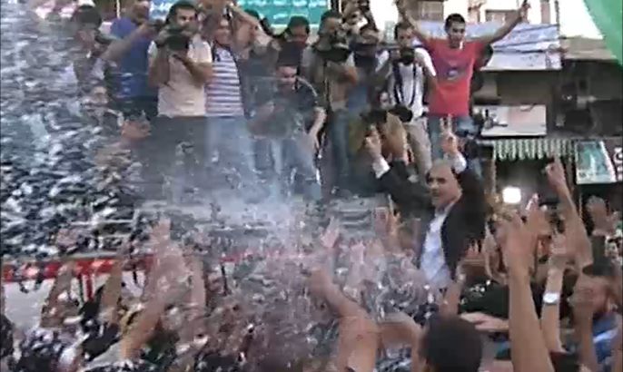 احتفالات في غزة بعد إعلان اتفاق وقف النار