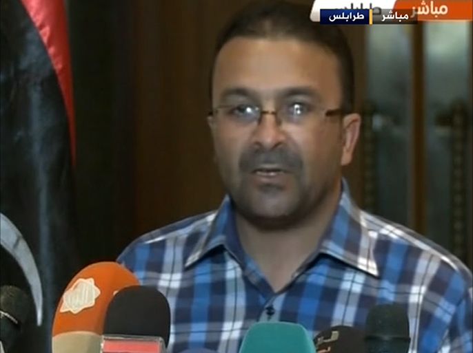 مؤتمر صحفي لقوات فجر ليبيا بشأن التطورات الأخيرة