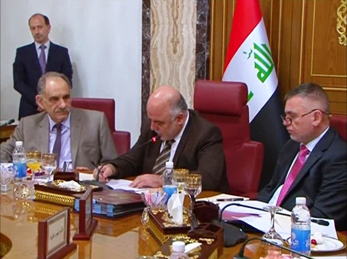 رئيس الوزراء العراقي العبادي  ونوابه