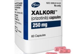 In this product image provided by Pfizer Inc., the drug Xalkori is displayed. Pfizer Inc.'s just-approved Xalkori, the first new medicine in several years for deadly lung cancer, shows the value of a new research standard: precisely targeting rare diseases linked to gene variants.