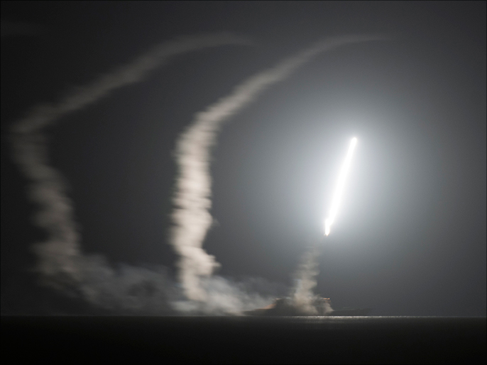 ‪(الأوروبية)‬ واشنطن أعلنت إطلاق نحو 160 صاروخا على تنظيم الدولة وجبهة النصرة بسوريا