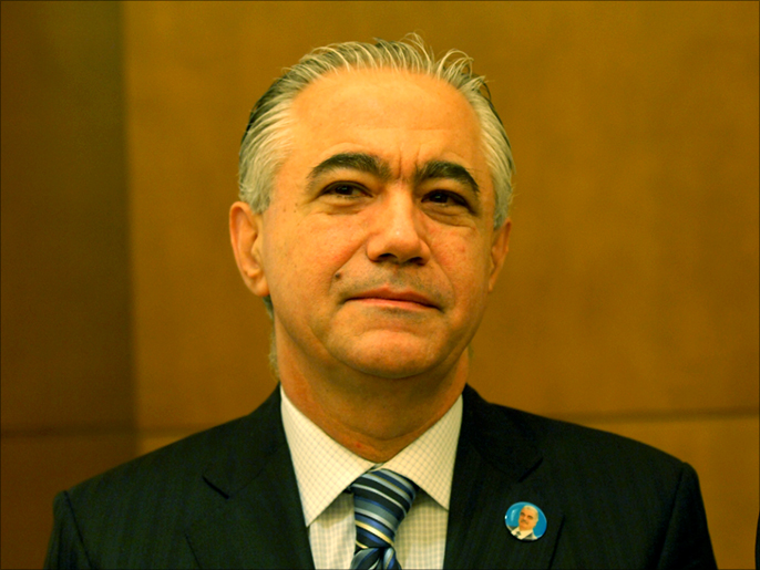 ‪حوري أكد الاستعداد للانتخابات النيابية بأي قانون في حال انتخاب رئيس‬ (الجزيرة)