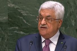 واشنطن تنتقد تصريحات عباس بشأن إنهاء الاحتلال