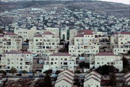 epa04392196 A picture made available on 09 September 2014 shows new buildings under construction in the sprawling Jewish settlement of Beitar Illit, 03 September 2014, in the West Bank, some 10 kilometers south of Jerusalem. Israeli media reports 09 September 2014 that the Adva Center reports an expenditure by the Israeli government of 7,416 New Israeli Shekel (NIS, approx 2060 US Dollar) per capita in 2012, while spending was NIS 4,688 (approx 1,302 US Dollars) per capita in Arab communities. EPA/JIM HOLLANDER