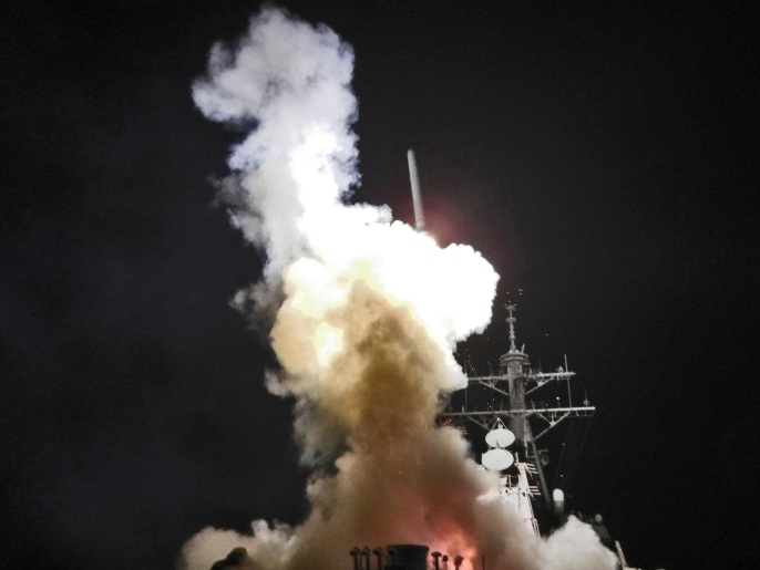 ‪أميركا استخدمت صواريخ طوماهوك في ضربات ضد تنظيم الدولة بسوريا‬ (الأوروبية)