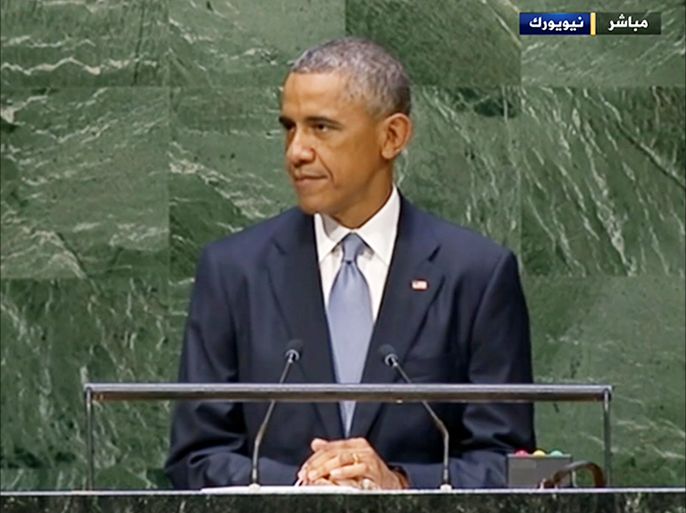 أوباما من الدورة السنوية للجمعية العامة للأمم المتحدة