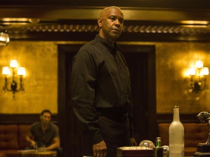 In this image released by Columbia Pictures, Denzel Washington appears in a scene from the film, "The Equalizer." (AP Photo/Sony, Columbia Pictures, Scott Garfield)