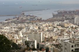 A general view of the Algiers coastal City, 18 December 2005. President Abdelazziz Bouteflika is expected to return homeland in few days, after being treated for three weeks in a Paris military hospital.