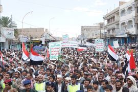 مظاهرات مستمرة للحوثيين منذ أسبوعين
