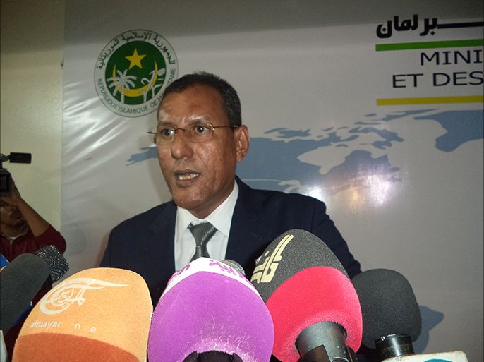 وزير الصحة الموريتانية أحمد ولد حدمين ولد جلفون