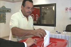 صورة لتصويت تونسيو الخارج اليوم في الانتخابات التشريعية