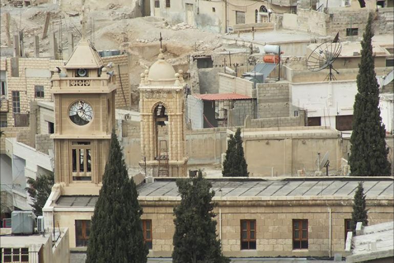 كنيسة قسطنطين إحدى أبرز معالم مدينة يبرود