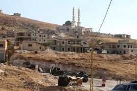 الموسوعة - Lebanese town of Arsal, near the Syrian border, Bekaa Valley, Lebanon, 09 August 2014,