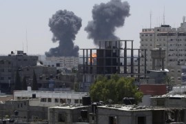 Smoke and flames are seen following what witnesses said were Israeli air strikes in Rafah in southern Gaza in this August 1, 2014 file photo. The July-August war in Gaza drew international condemnation for a number of reasons, but one episode proved more deadly than any other: an Israeli air and artillery bombardment on Aug. 1 that killed 150 people in a matter of hours.The events unfolded just as a three-day ceasefire was supposed to come into force. Hamas militants emerged from a tunnel inside Gaza and ambushed three Israeli soldiers, killing two of them and seizing the third.To rescue the soldier - dead or alive - and ensure Hamas could not use him as a hostage, the Israeli army invoked what is known as the "Hannibal directive", an order compelling units to do everything they can to recover an abducted comrade.What ensued was a furious assault on a confined area on the eastern edge of Rafah, the largest city in southern Gaza. To match Insight: MIDEAST-GAZA/WARCRIME REUTERS/Ibraheem Abu Mustafa/Files (GAZA - Tags: POLITICS CIVIL UNREST CONFLICT)