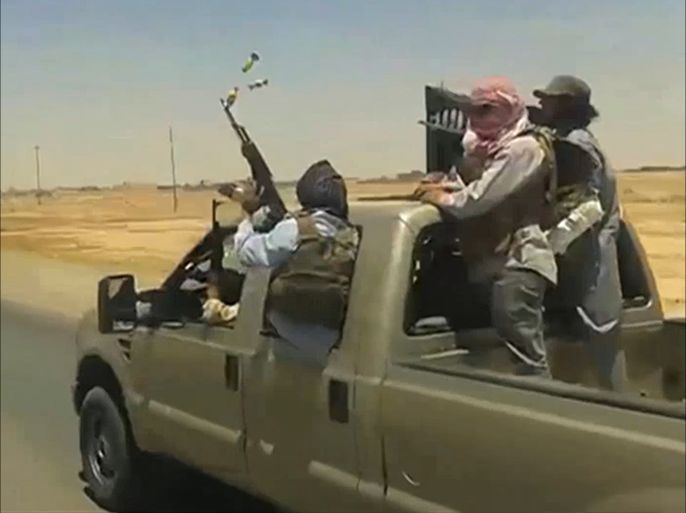 سيطرة مسلحي تنظيم الدولة على مدينة هيت غربي العراق