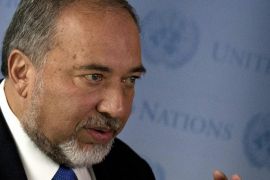 Israel's Foreign Minister Avigdor Lieberman speaks during a news conference on the sidelines of the 69th United Nations General Assembly at the U.N. headquarters in New York September 29, 2014. REUTERS/Brendan McDermid (UNITED STATES - Tags: POLITICS)
